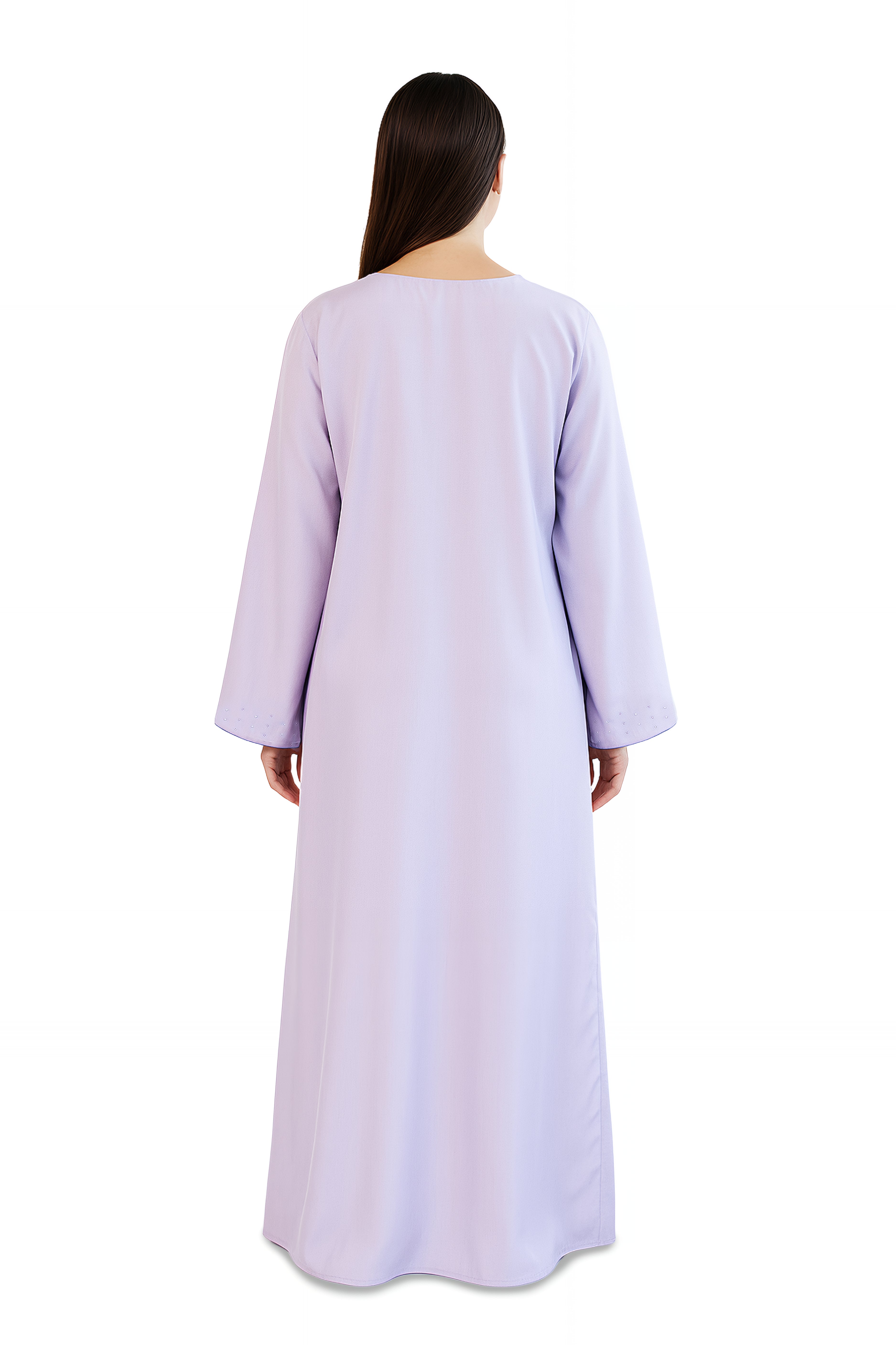 Kaftan Lilac (Dark Purple Beadings)